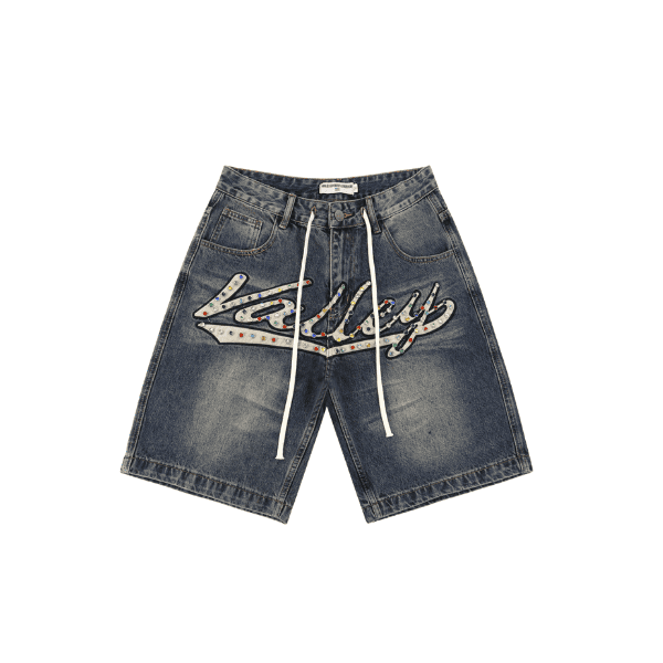 Short Vale Forever Valley Logo Denim
