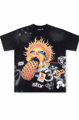 Camisa Hellstar Screaming Kid Black