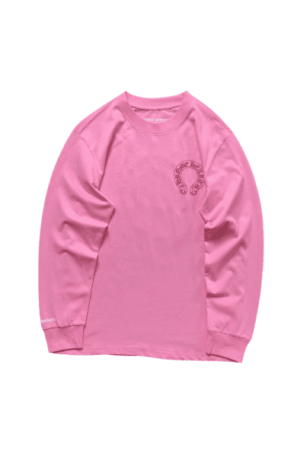 Camisa Manga Longa Chrome Hearts Honolulu Store (Rosa)