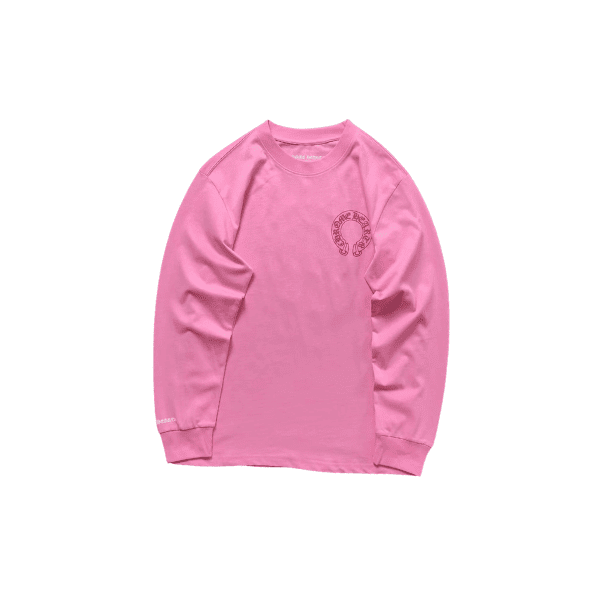 Camisa Manga Longa Chrome Hearts Honolulu Store (Rosa)