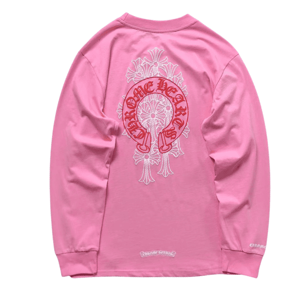 Camisa Manga Longa Chrome Hearts Honolulu Store (Rosa) - Imagem 2