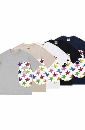 Camisa Bape Sta Pattern