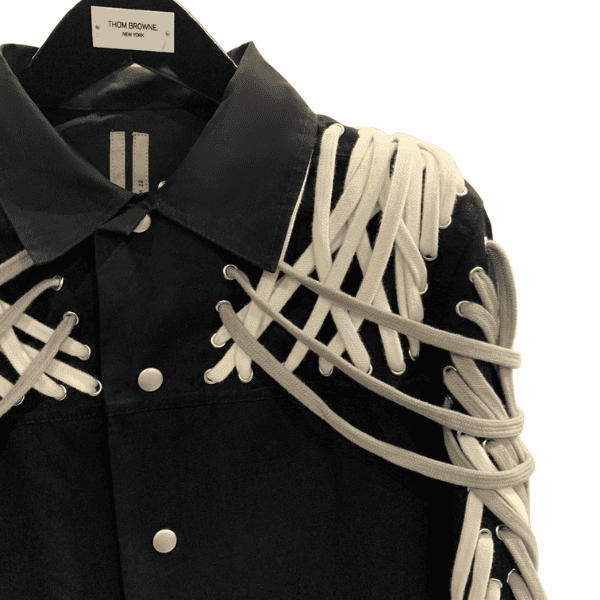 Jaqueta Rick Owens Tecuatl Megalace Worker Jacket - Imagem 3