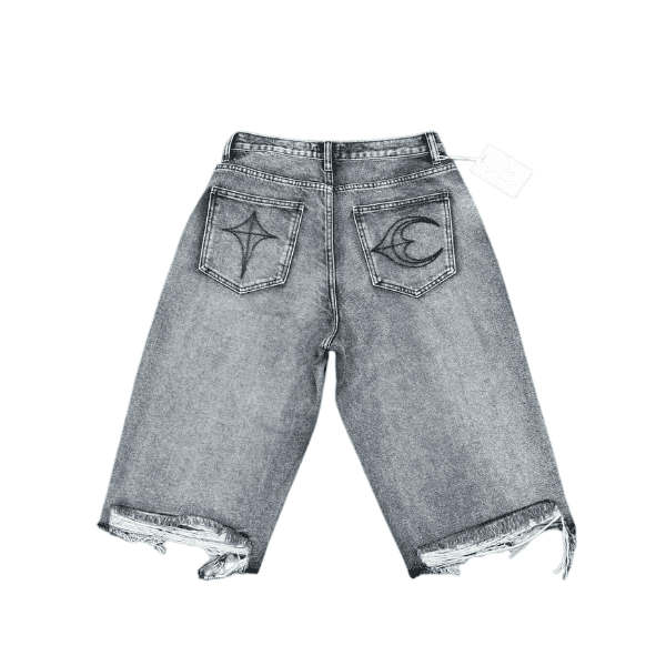 Short Jeans Thug Club Double Knee Damage - Imagem 3