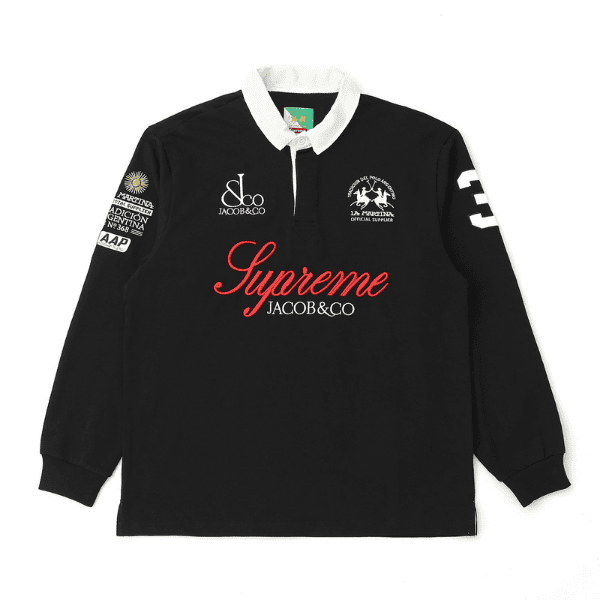 Camisa Polo Manga Longa Supreme La Martina Rugby - Imagem 4
