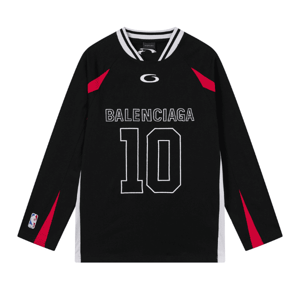 Camisa Manga Longa Balenciaga x NBA Oversized - Imagem 2