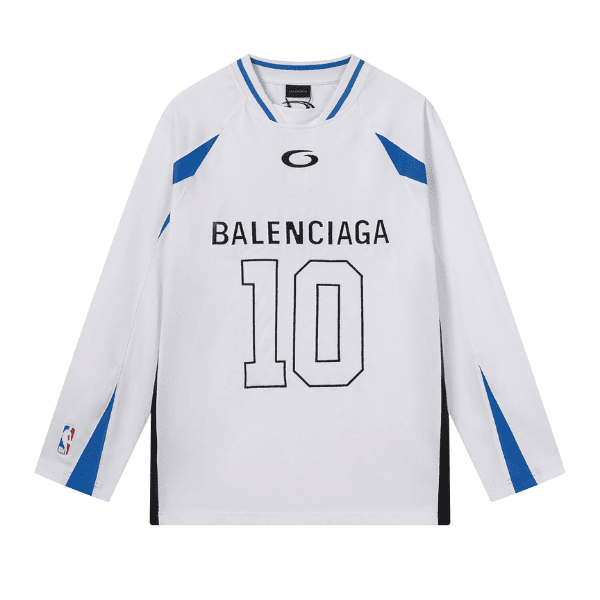 Camisa Manga Longa Balenciaga x NBA Oversized - Imagem 4