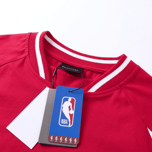 Camisa Manga Longa Balenciaga x NBA Oversized - Imagem 8