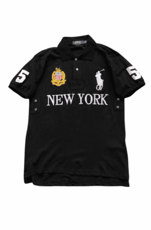 Camisa Polo Ralph Lauren "New York" (Preta)
