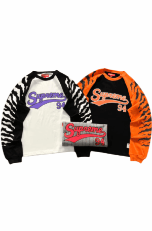 Camisa Manga Longa Supreme Tiger Raglan