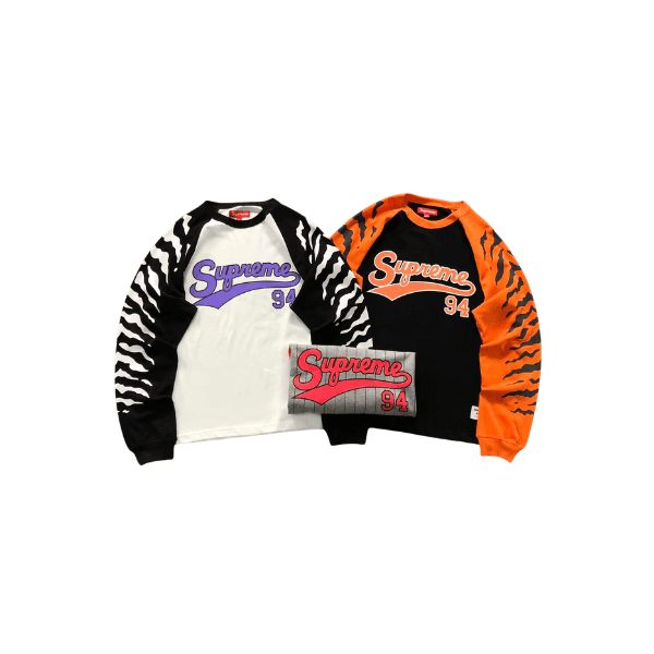 Camisa Manga Longa Supreme Tiger Raglan