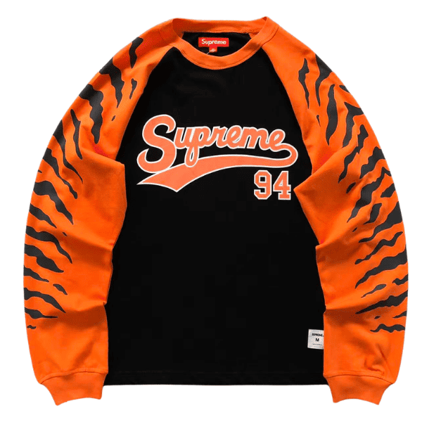 Camisa Manga Longa Supreme Tiger Raglan - Imagem 4