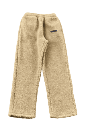 Calça Sp5der "Teddy Fleece Pant Tan"