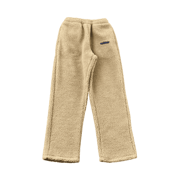Calça Sp5der "Teddy Fleece Pant Tan"