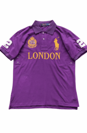 Camisa Polo Ralph Lauren "London" (Roxa)