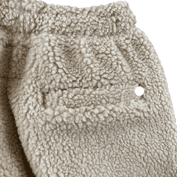 Calça Sp5der "Teddy Fleece Pant Tan" - Imagem 4