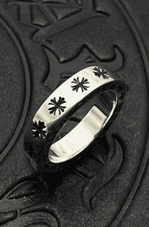 Anel Chrome Hearts