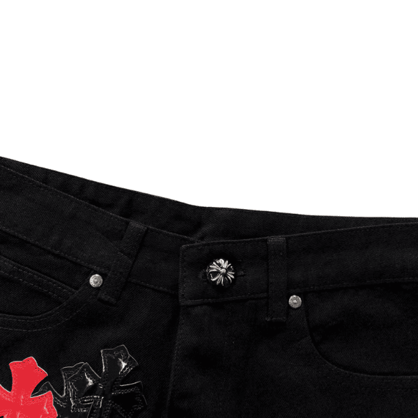 Calça Jeans Chrome Heart - Imagem 4