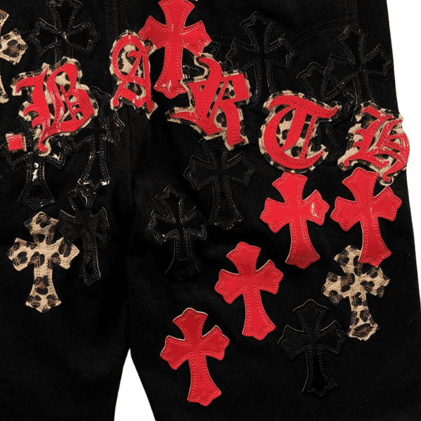 Calça Jeans Chrome Heart - Imagem 7