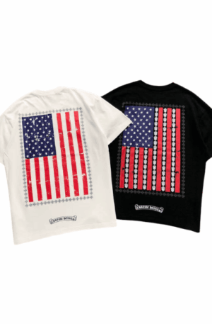 Camisa Chrome Hearts USA Flag