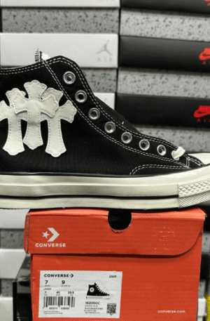 Tênis Chrome Hearts × Converse Chuck 70 Hing