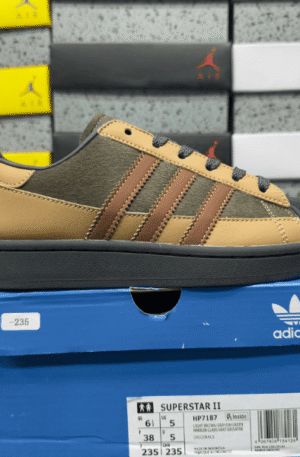 Tênis Adidas SUPERSTAR II MG (Marrom)