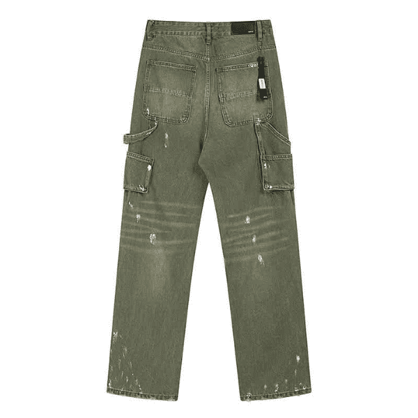 Calça Jeans Amiri Logo Painte - Imagem 2