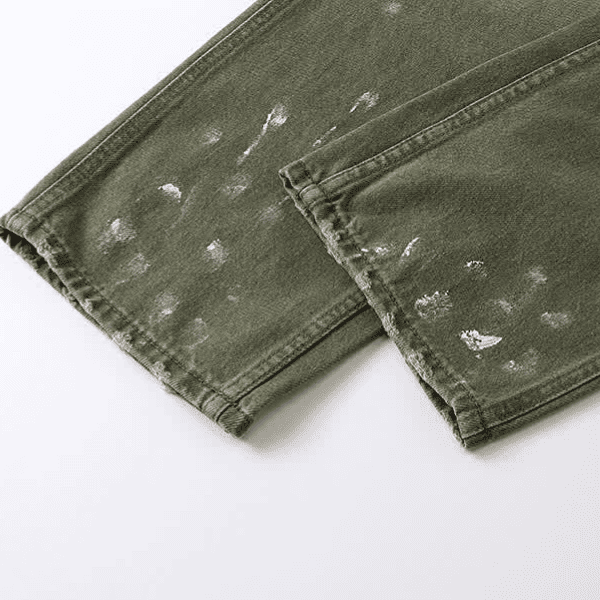 Calça Jeans Amiri Logo Painte - Imagem 7