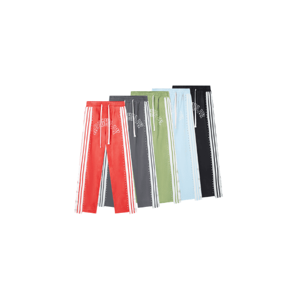Calça Roughplay Stripe Rhinestone