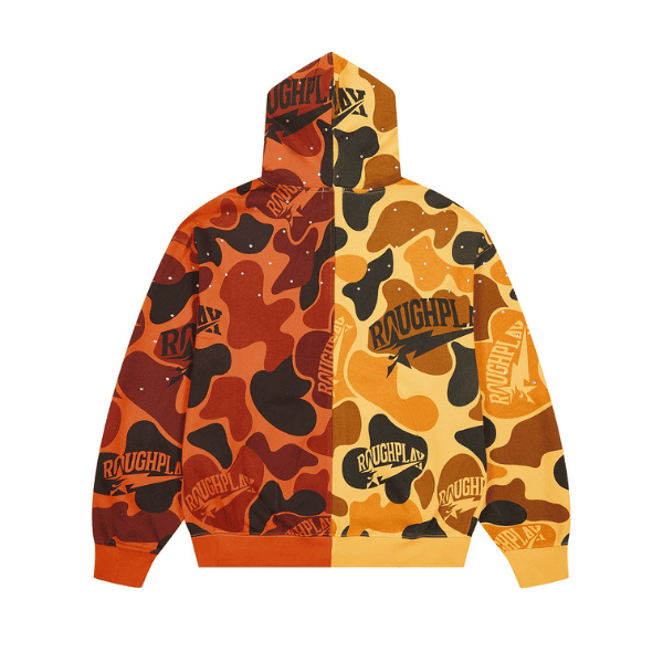 Jaqueta RoughPlay Camo Classic Logo (Laranja\Amarelo) - Imagem 2