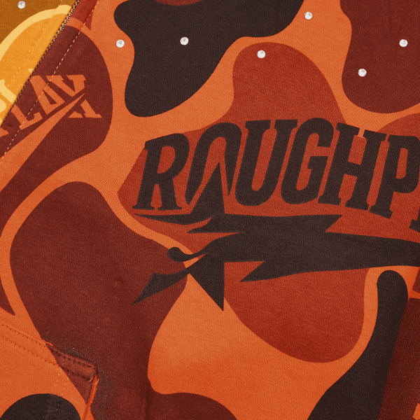 Jaqueta RoughPlay Camo Classic Logo (Laranja\Amarelo) - Imagem 6