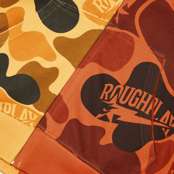 Jaqueta RoughPlay Camo Classic Logo (Laranja\Amarelo) - Imagem 7