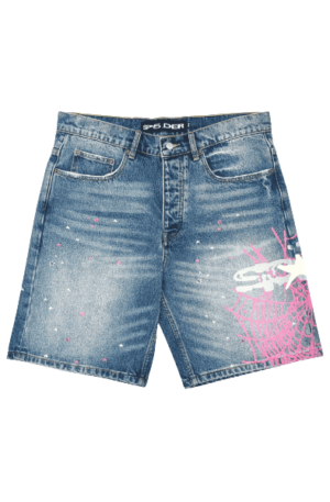 Short Sp5der Heavy Web Denim