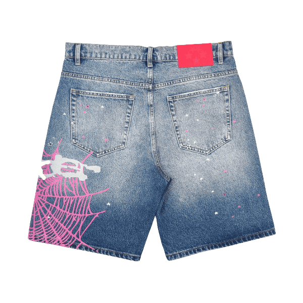 Short Sp5der Heavy Web Denim - Imagem 2