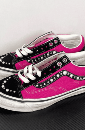 Tênis Vans OTW Old Skool Reissue 36 X Satoshi Nakamoto (Rosa)