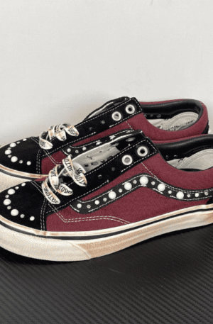 Tênis Vans OTW Old Skool Reissue 36 X Satoshi Nakamoto (Vermelho)