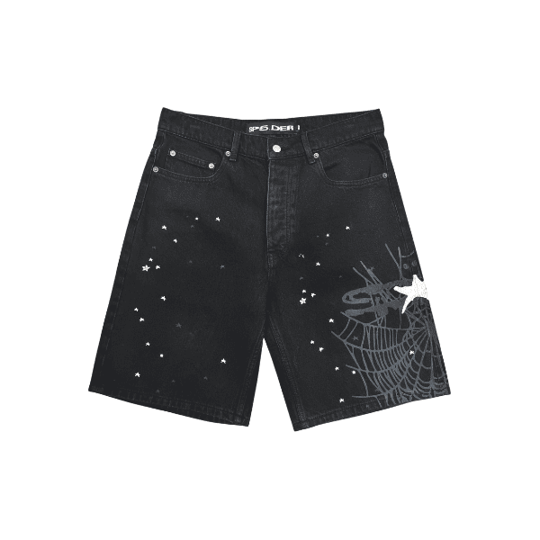 Short Sp5der Heavy Web Denim