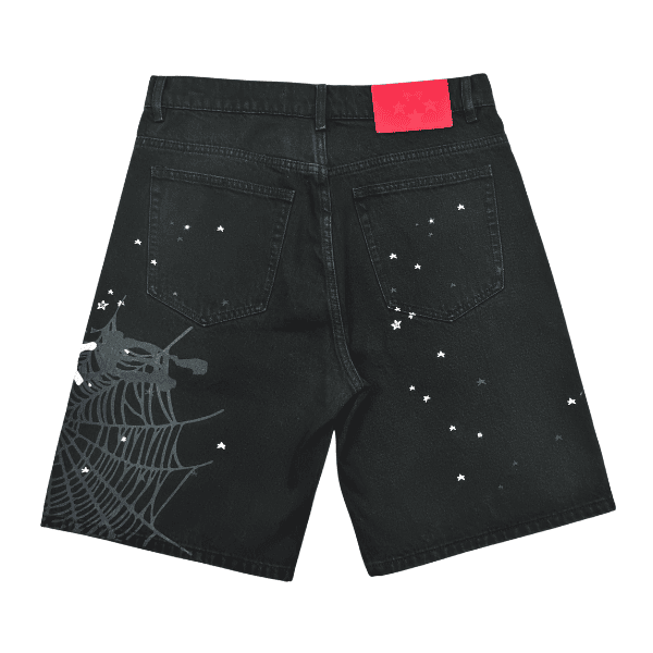 Short Sp5der Heavy Web Denim - Imagem 2