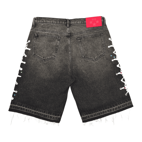 Short Sp5der Web Stone Denim - Imagem 3