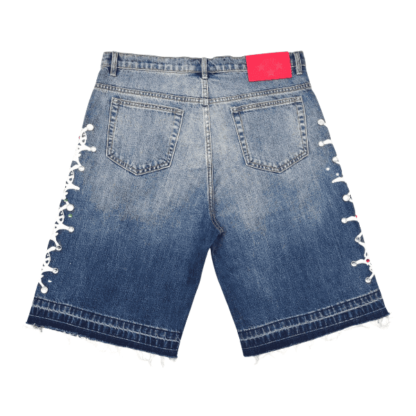 Short Sp5der Web Stone Denim - Imagem 5