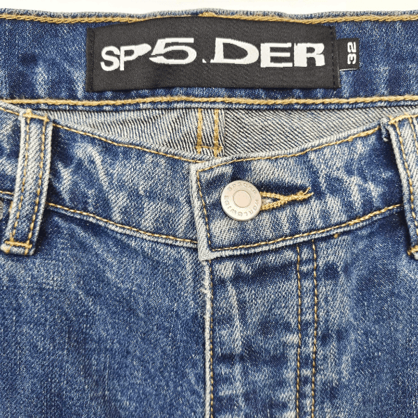 Short Sp5der Web Stone Denim - Imagem 6