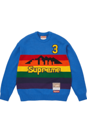 Suéter Supreme Mitchell & Ness Teams Royal Hombre