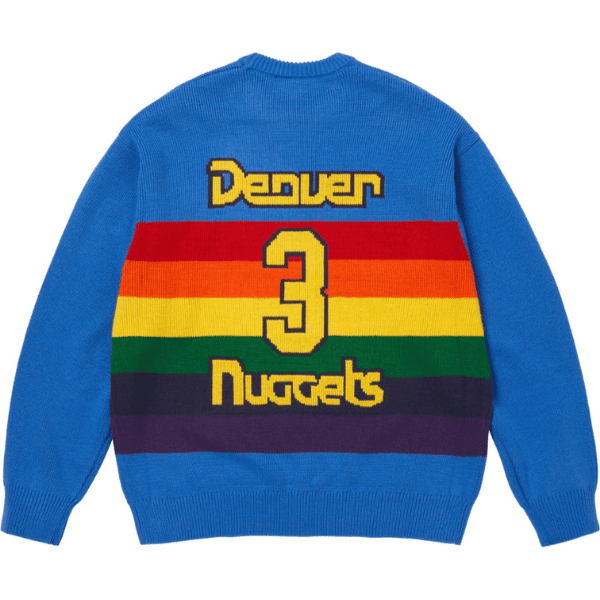 Suéter Supreme Mitchell & Ness Teams Royal Hombre - Imagem 2