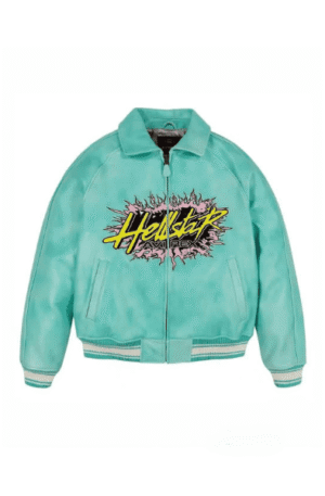 Jaqueta Varsity Hellstar x Avirex Turquoise