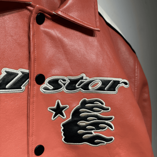 Jaqueta Varsity Hellstar x Avirex Salvage Red - Imagem 4