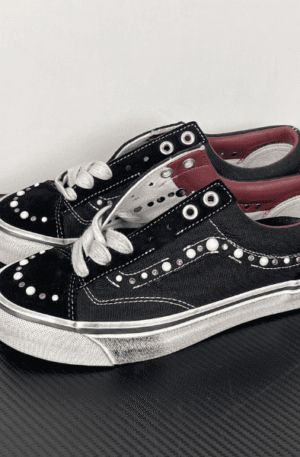 Tênis Vans OTW Old Skool Reissue 36 X Satoshi Nakamoto (Preto)