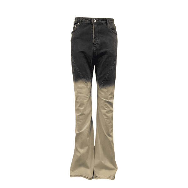 Calça Jeans Rick Owens Black Pearl Degrade Bootcut