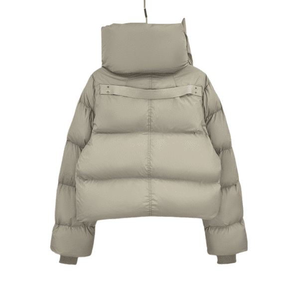 Jaqueta Puffer Rick Owens Funnel Neck - Imagem 3