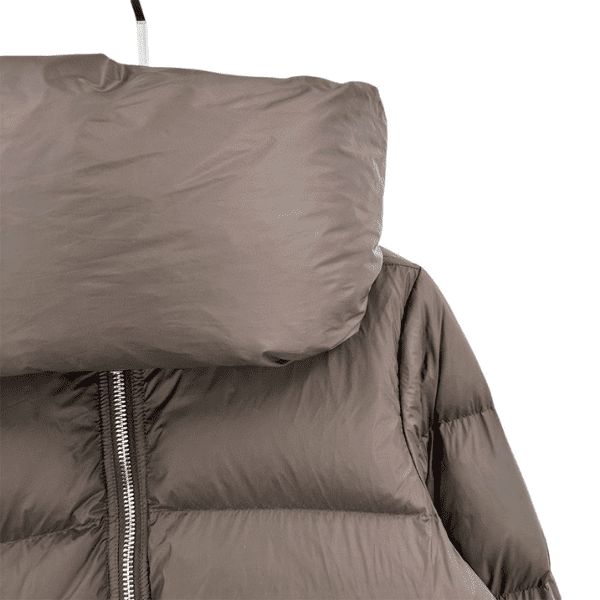 Jaqueta Puffer Rick Owens Funnel Neck - Imagem 9