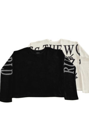 Suéter Corteiz Worldwide Waffle Thermal